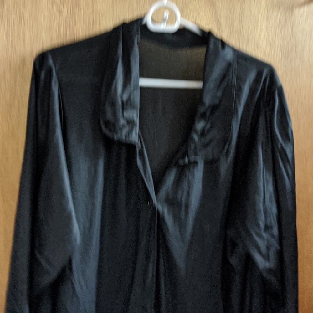 Black c cover-up or light robe